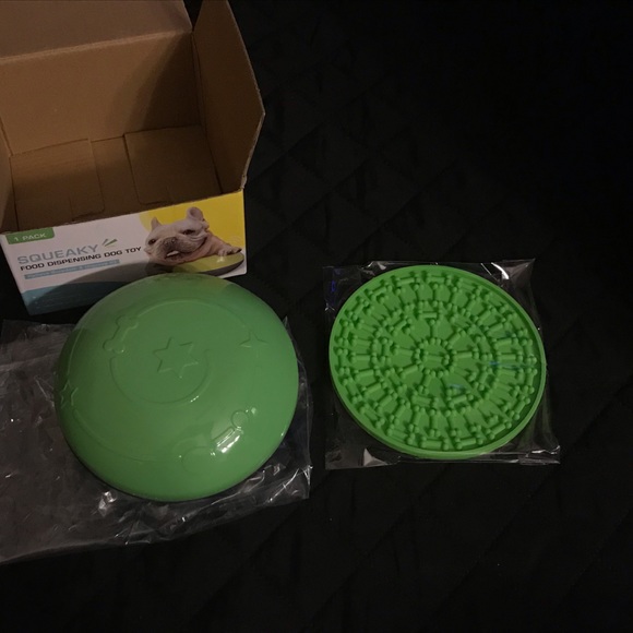 Treat/Food Dispensing Dog Toy & LickMat Bundle - Picture 5 of 16